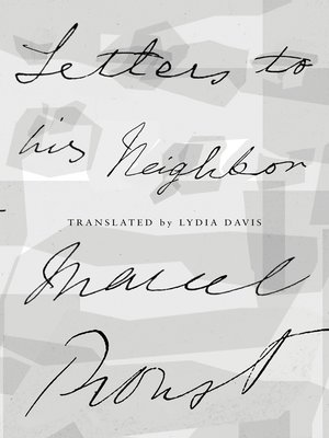 cover image of Letters to His Neighbor